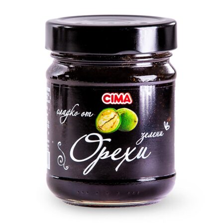 Сладко от зелени орехи 250g