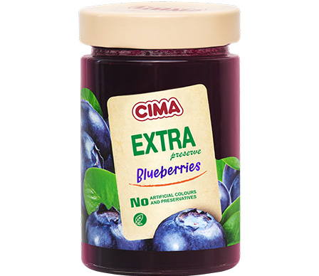 EXTRA Preserve Blueberry 360g