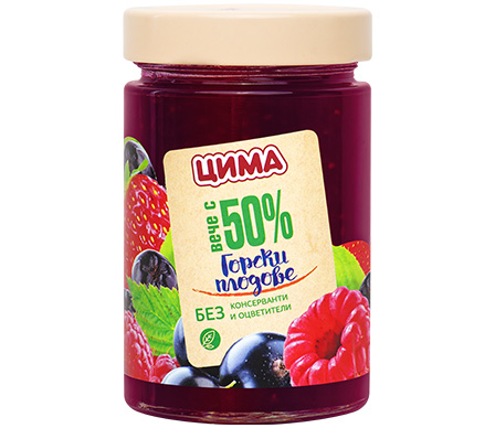 ЕКСТРА Конфитюр от Горски Плодове 360g