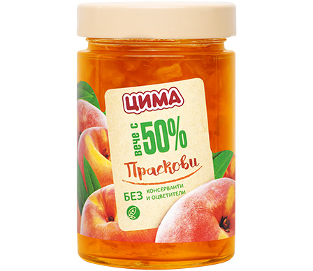 ЕКСТРА Конфитюр от Праскови 360g