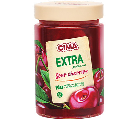 EXTRA Preserve Sour Cherry 360g