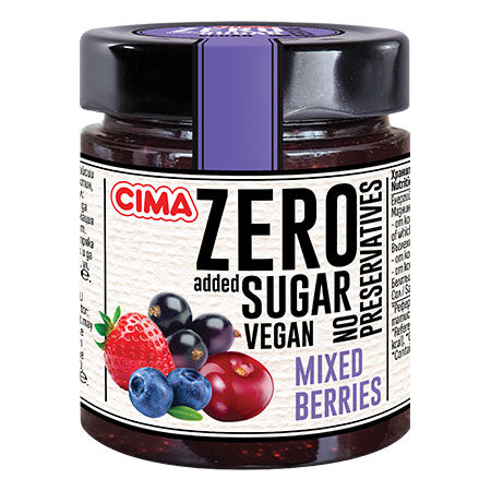 Zero added sugar Mixed fruits spread