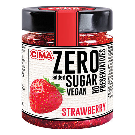 Zero added sugar Strawberry spread