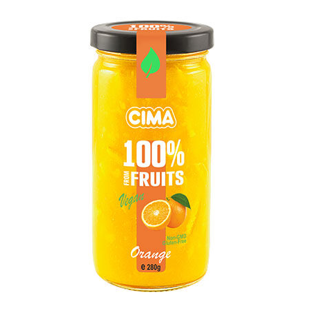 Orange Fruits Spread, 100% from Fruits* 280 g