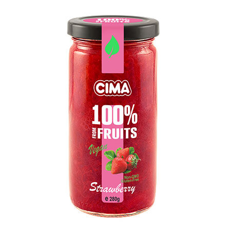 Strawberry Fruit Spread, 100% from Fruits* 280 g